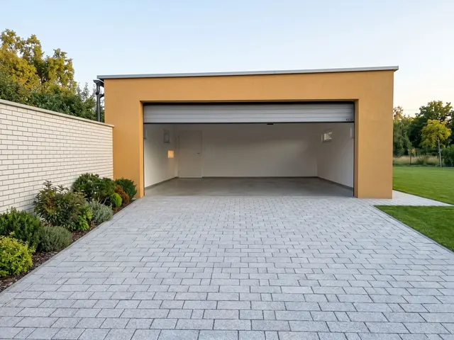 Panelové betonové garáže